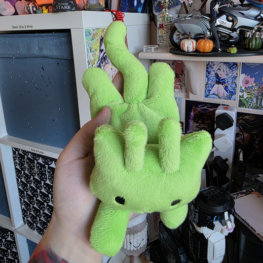 Beanie Alien Cat Plushie