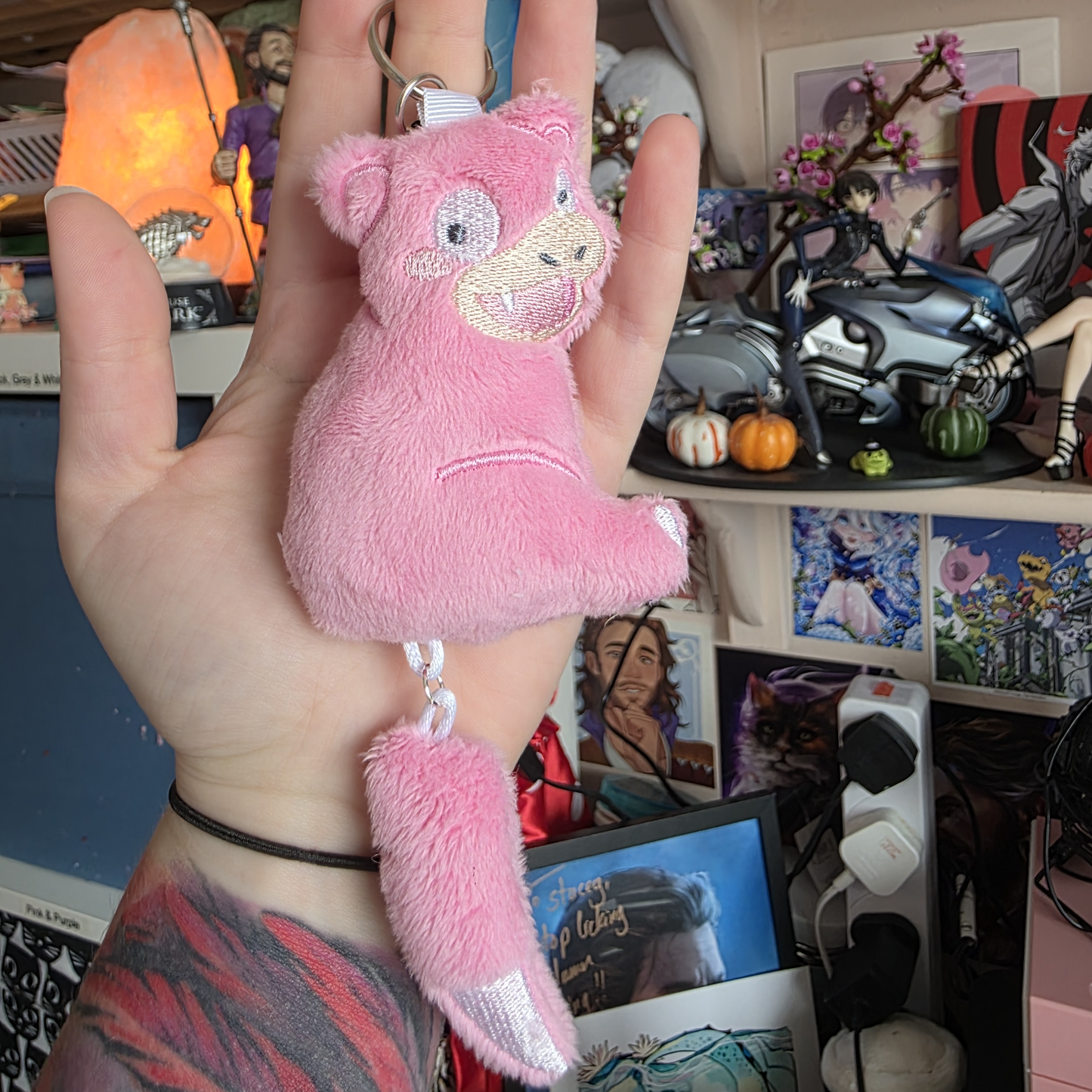 Lazy Hippo Keyring