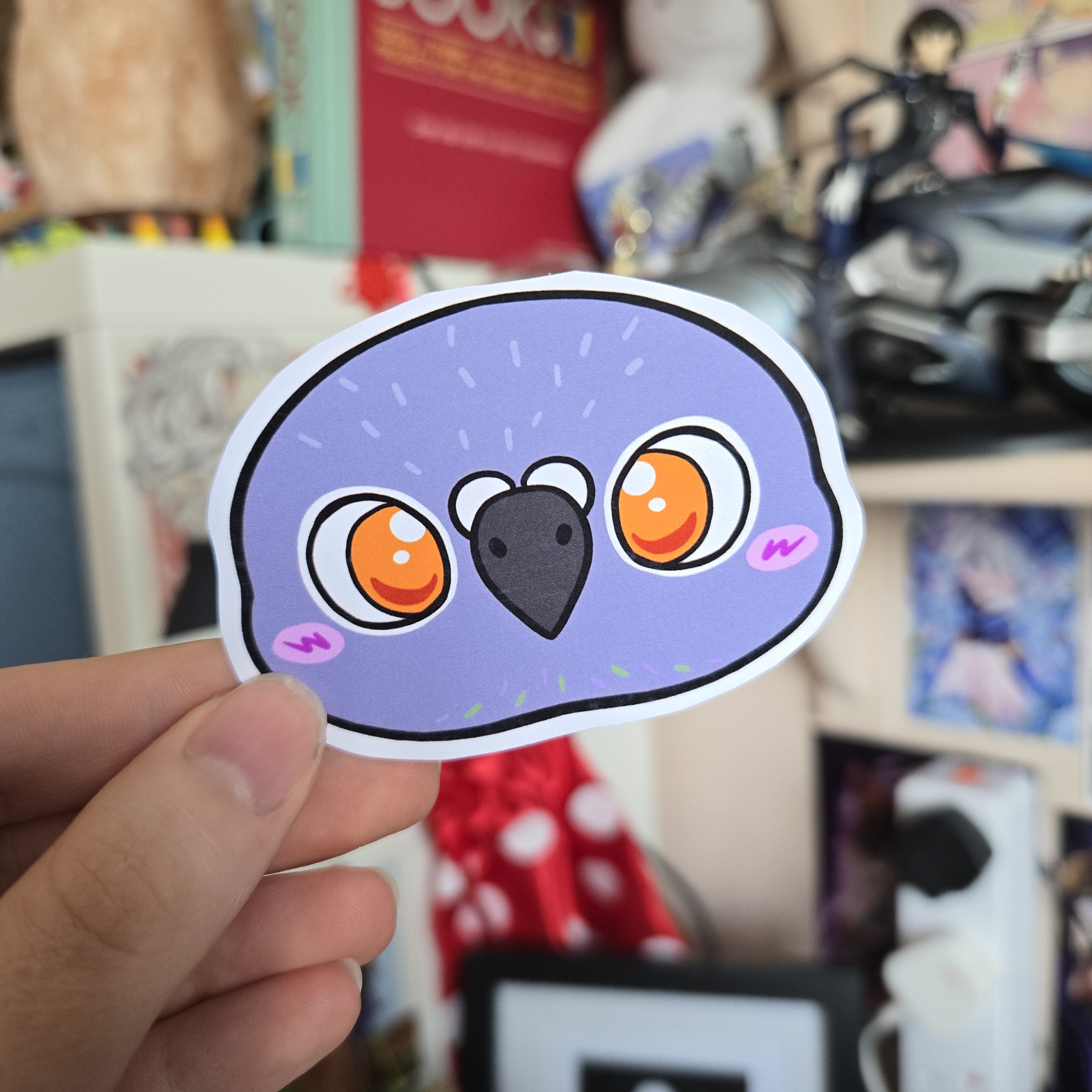 Pigeon Sticker – Crafty Pigeon