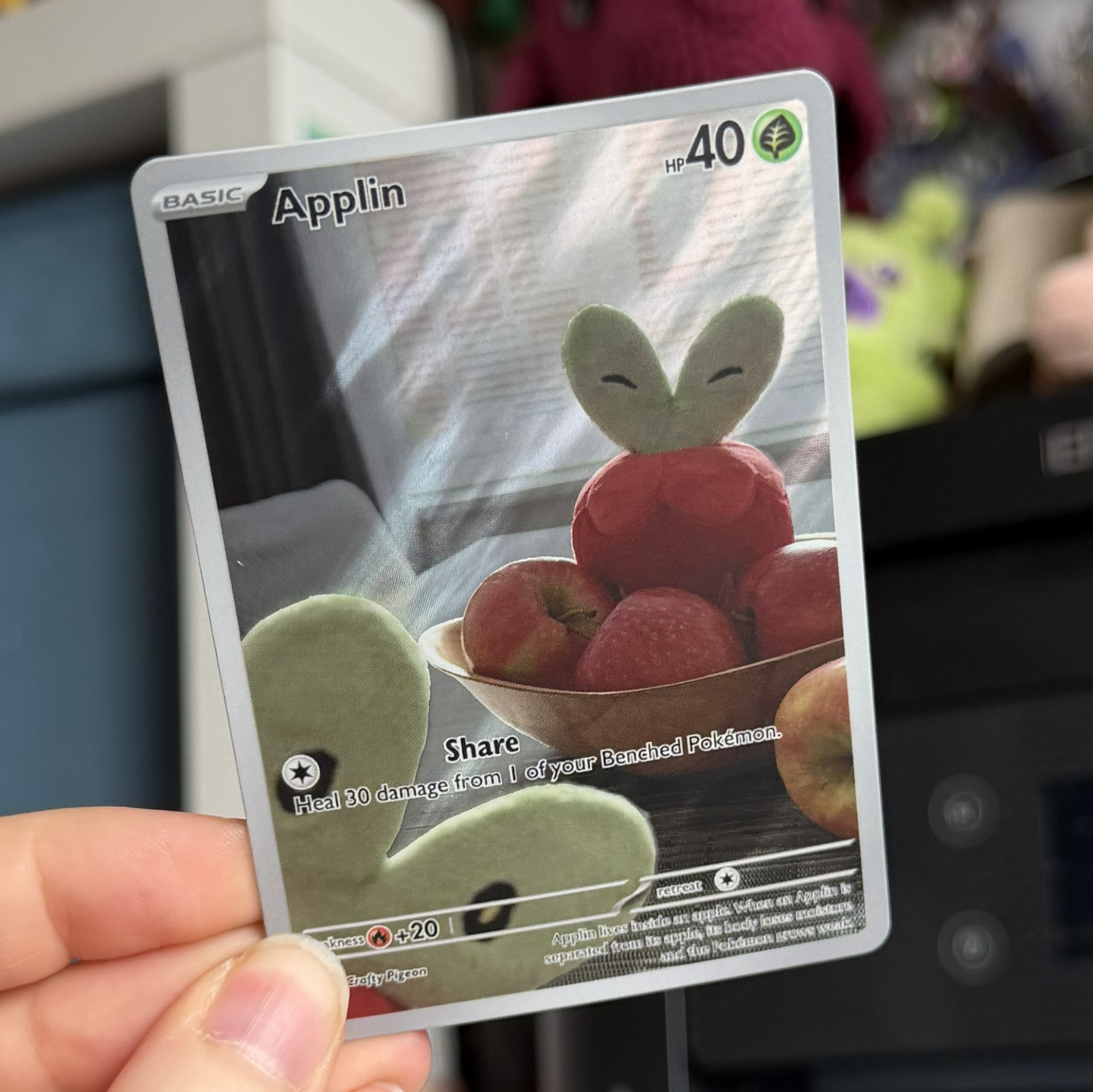Obscure Apple Fan Art Card