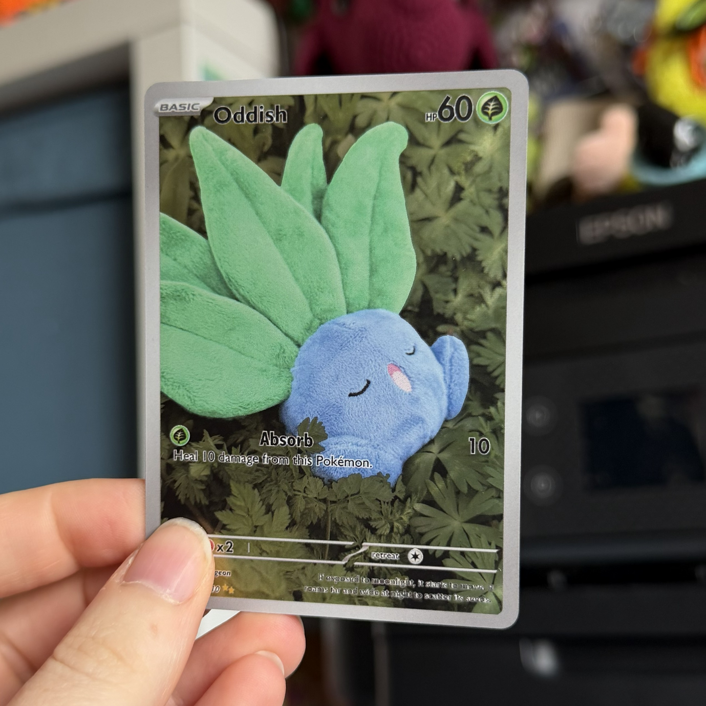 Sleeping Radish Fan Art Card