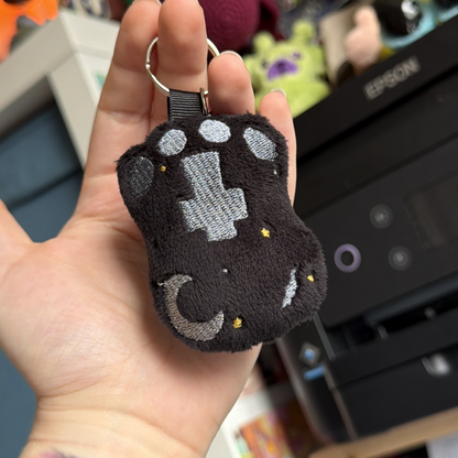 Cat Paw Keyring