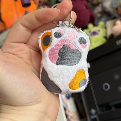 Cat Paw Keyring