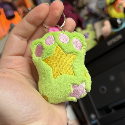 Cat Paw Keyring