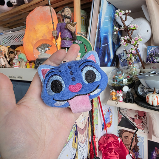 Derpy Tiger Keyring