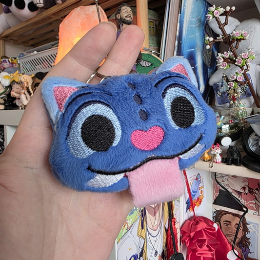 Derpy Tiger Keyring