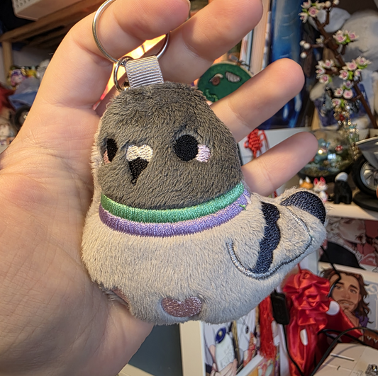Pigeon Keyring