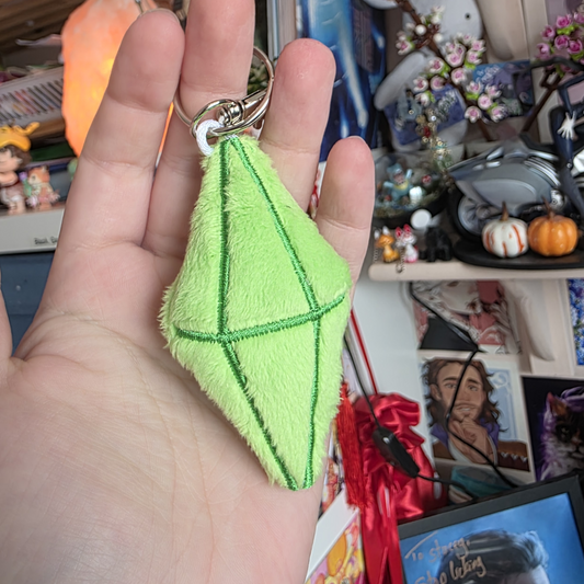 Plumbob Keyring