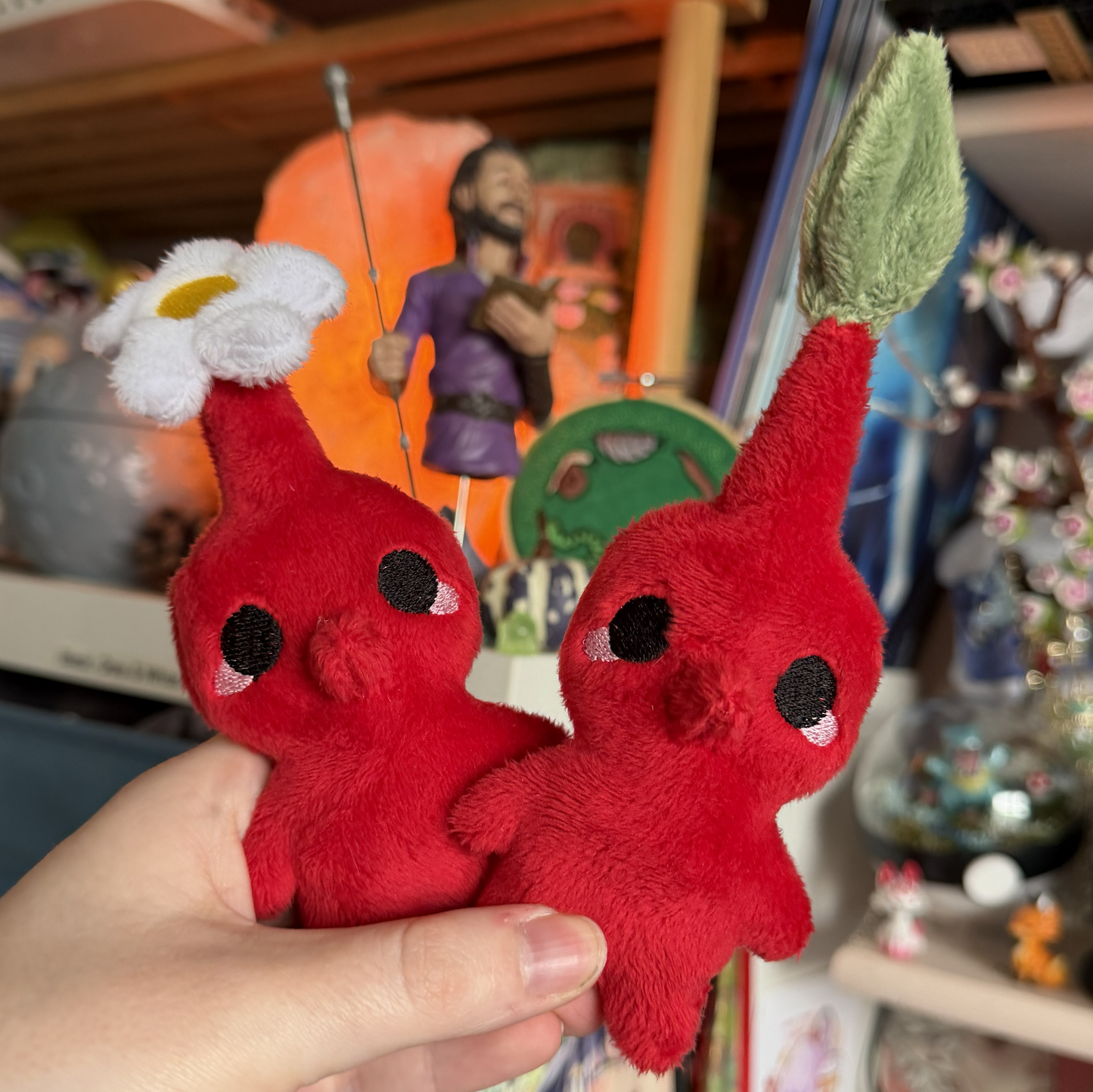 Red Plant Friend Plushie