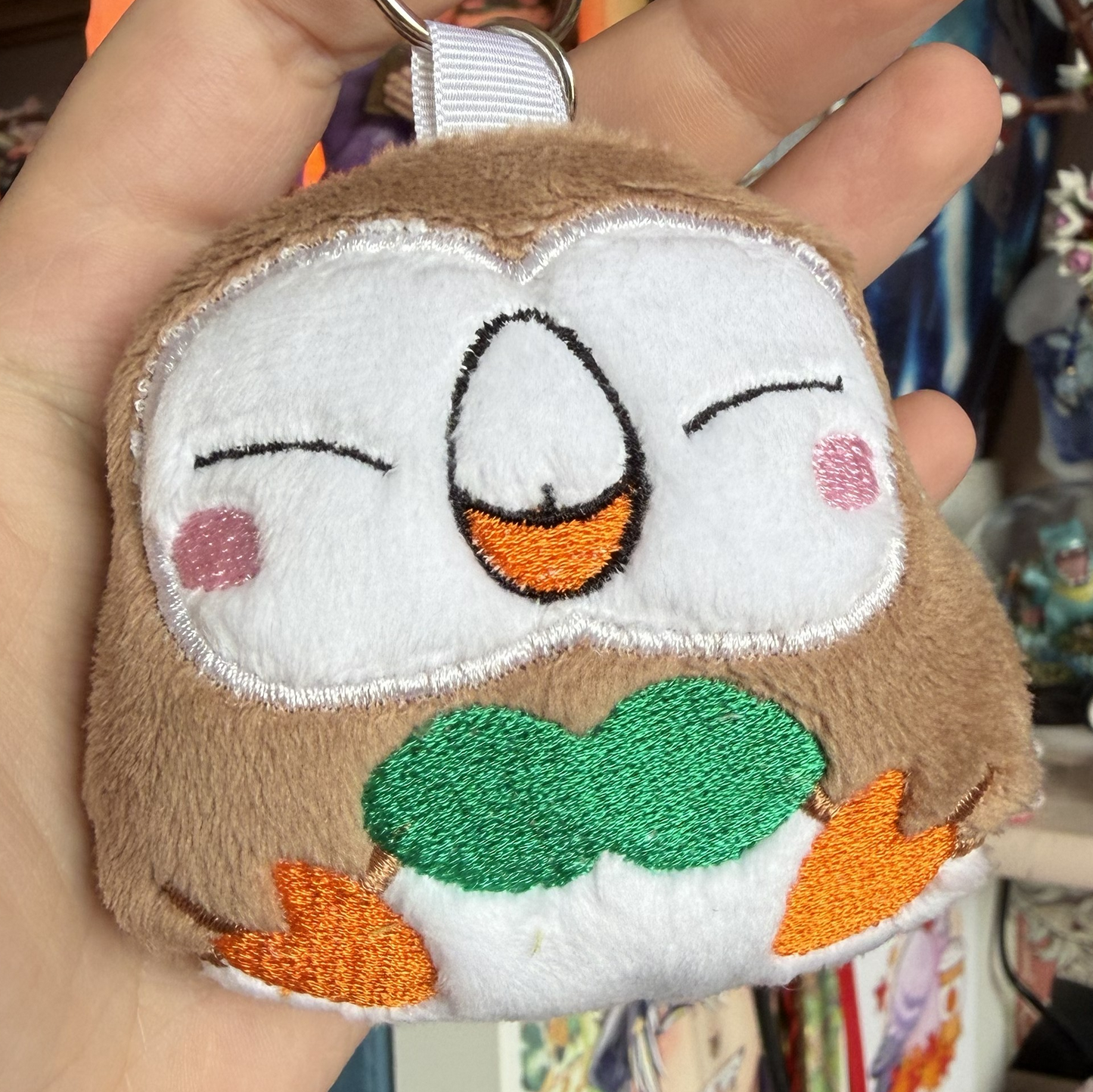 Grass Owl Keyring