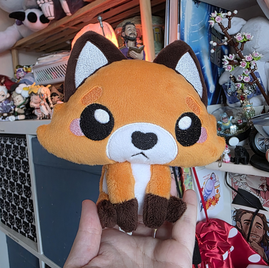 Sitting Fox Plushie