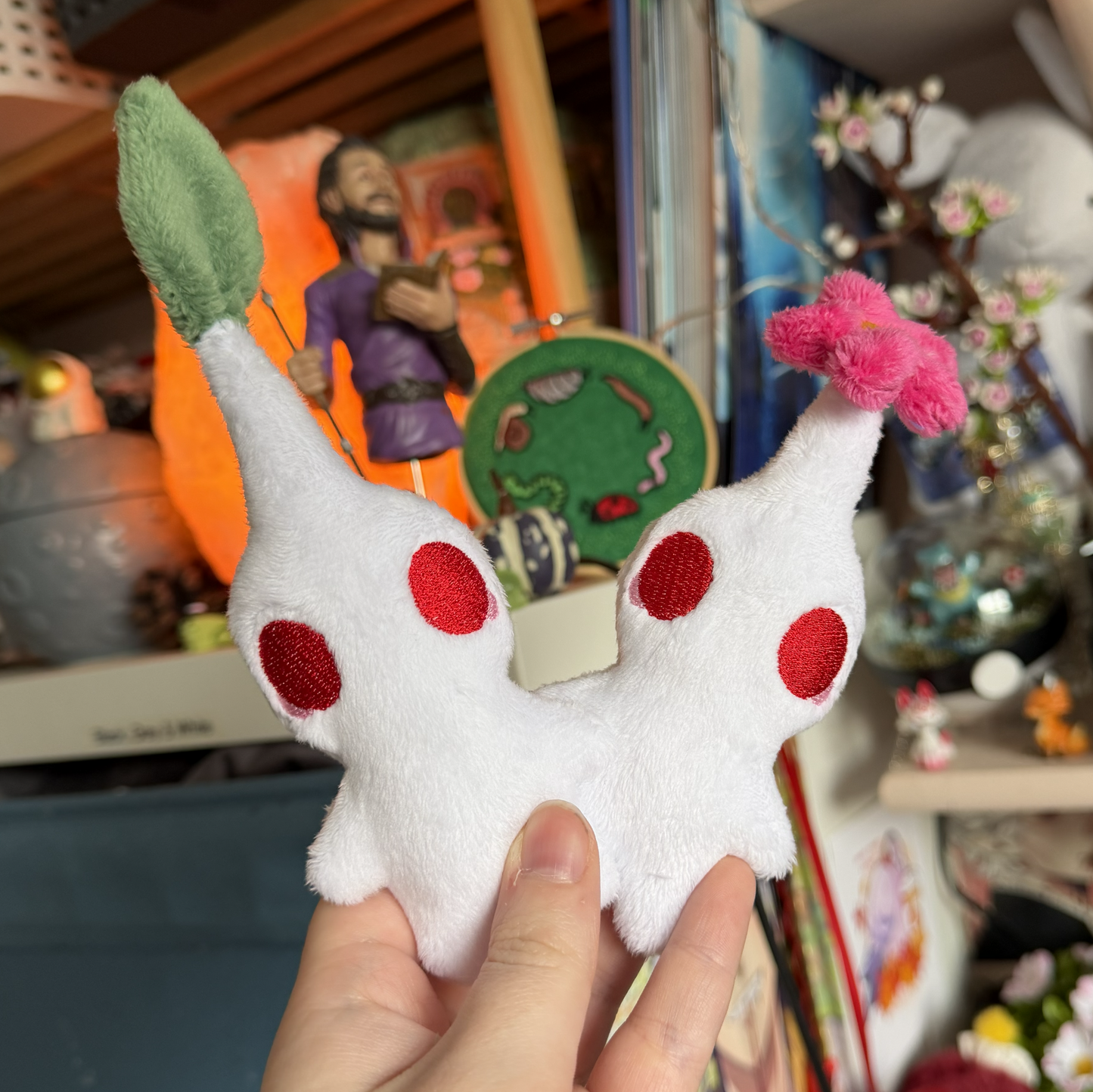 White Plant Friend Plushie